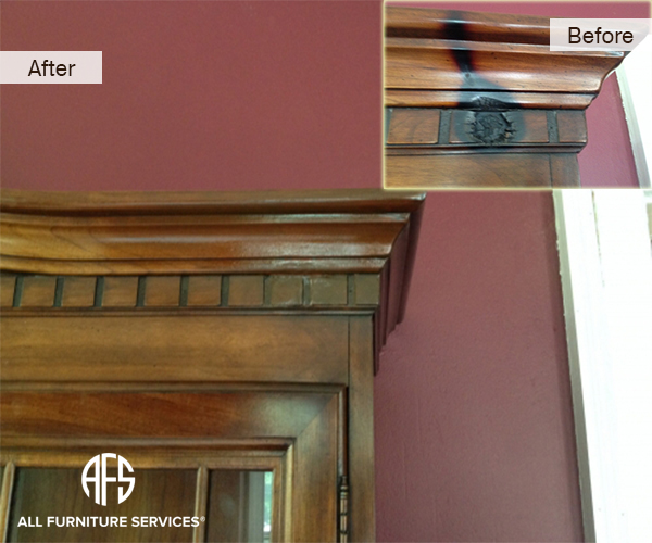 Repair leather furniture, disassemble couch, remove ink mark NYC All