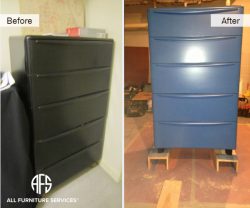 Re-painting color chage refinishing chest