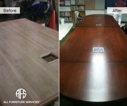 Refinished Conference Table