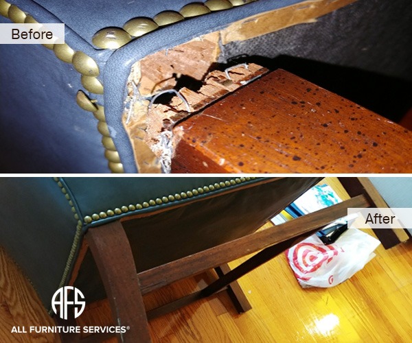 Repair Leather Wood Couch Disassembling, How To Repair Sofa Frame