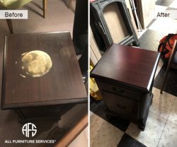 furniture-side-table-night-stand-refinishing-nail-polish-liqud-stain-mark-corrosion-damage-repair-lacquer