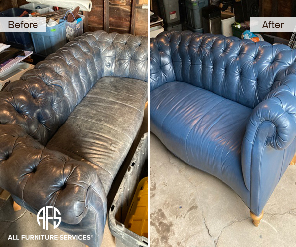 Repair Leather Wood Couch Disassembling, How To Change Leather Sofa Color