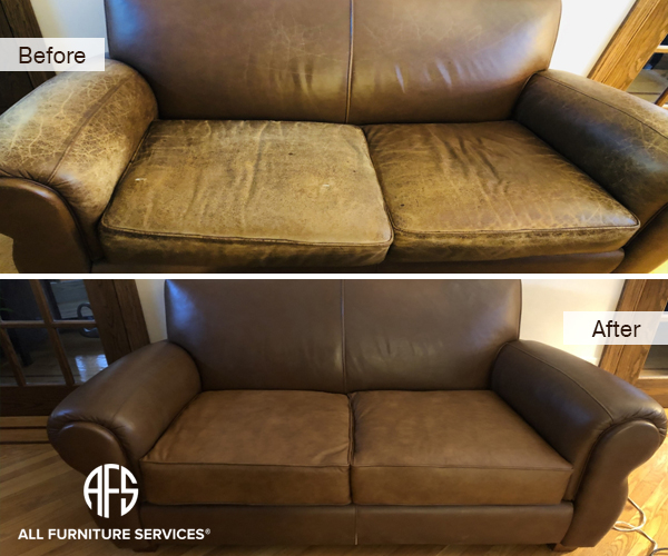 Gallery | All Furniture Services® Repair leather wood ...