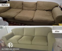 Couch Sofa Chair Loveseat Re-upholstery material change padding cushion add fabric redone slip cover NY NJ CT FL