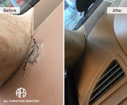 Car Auto airplane Boat Leather and Vinyl Repair Fill dye color restoration interior